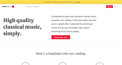 Desktop Screenshot of contraclassics.com